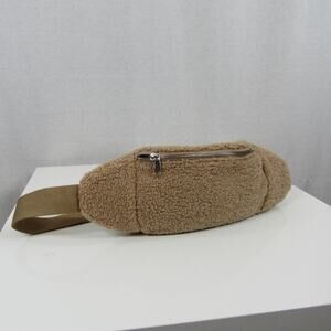 Light Brown Teddy Bear Belt Bag Fanny Pack Tan Neutral Purse